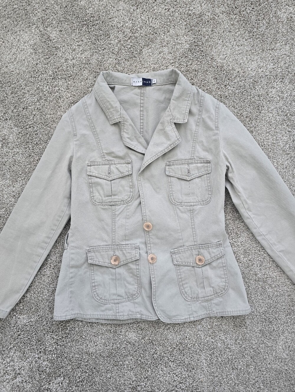 Marfinno Women's Light Sage Blazer